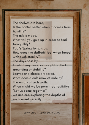 A Poem for Lent