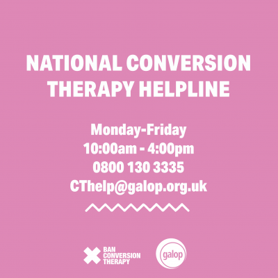 UK’s First Conversion Therapy Helpline